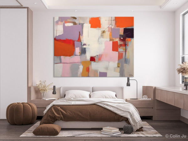 Acrylic Paintings on Canvas, Large Original Abstract Art, Contemporary Acrylic Painting on Canvas, Oversized Modern Abstract Wall Paintings-artworkcanvas