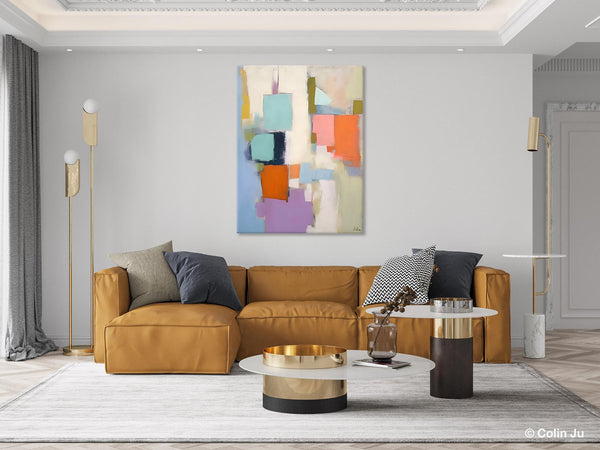 Contemporary Paintings on Canvas, Large Wall Art Painting for Dining Room, Original Abstract Wall Art Painting, Abstract Paintings on Canvas-artworkcanvas