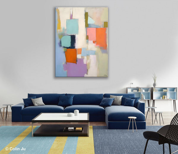 Contemporary Paintings on Canvas, Large Wall Art Painting for Dining Room, Original Abstract Wall Art Painting, Abstract Paintings on Canvas-artworkcanvas