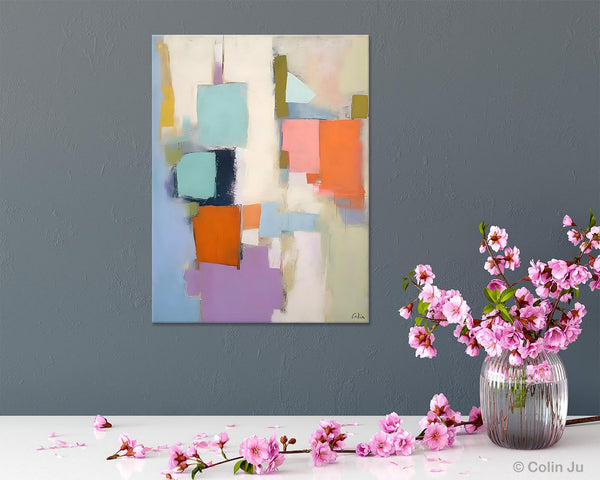 Contemporary Paintings on Canvas, Large Wall Art Painting for Dining Room, Original Abstract Wall Art Painting, Abstract Paintings on Canvas-artworkcanvas