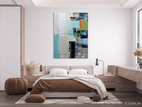 Abstract Wall Paintings, Large Contemporary Wall Art, Extra Large Paintings for Bedroom, Hand Painted Canvas Art, Original Modern Painting-artworkcanvas