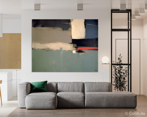Contemporary Acrylic Paintings, Extra Large Abstract Painting for Living Room, Large Original Abstract Wall Art, Abstract Painting on Canvas-artworkcanvas