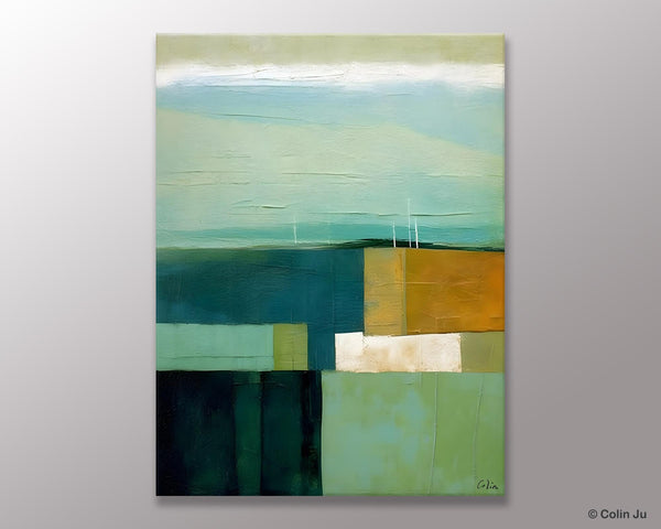 Large Wall Art Painting for Bedroom, Original Canvas Artwork, Contemporary Acrylic Painting on Canvas, Oversized Abstract Wall Art Paintings-artworkcanvas
