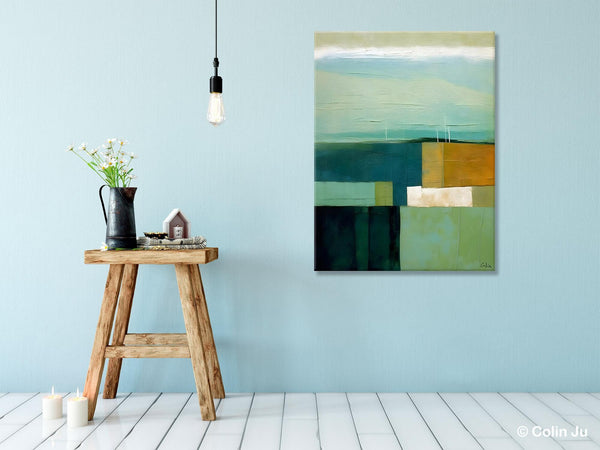 Large Wall Art Painting for Bedroom, Original Canvas Artwork, Contemporary Acrylic Painting on Canvas, Oversized Abstract Wall Art Paintings-artworkcanvas