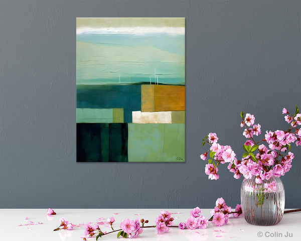 Large Wall Art Painting for Bedroom, Original Canvas Artwork, Contemporary Acrylic Painting on Canvas, Oversized Abstract Wall Art Paintings-artworkcanvas