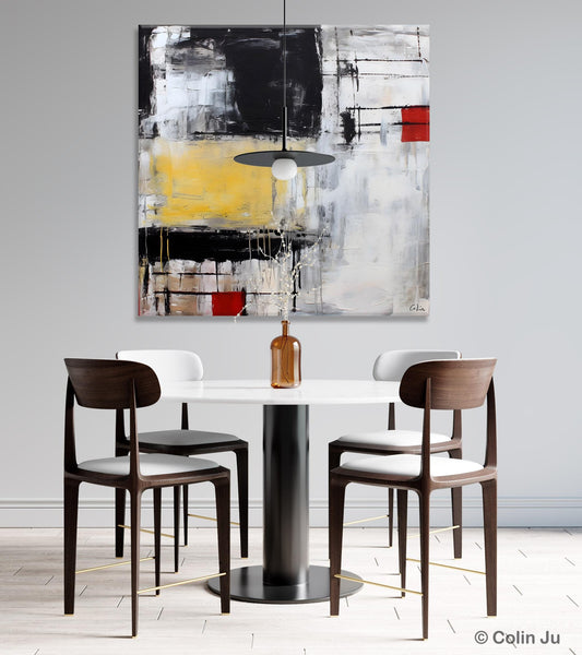 Original Modern Acrylic Artwork, Extra Large Abstract Paintings for Dining Room, Modern Canvas Art Paintings, Abstract Wall Art for Bedroom-artworkcanvas
