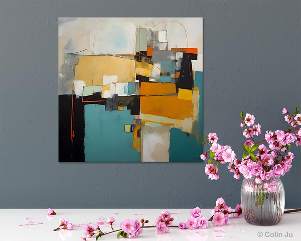 Contemporary Canvas Art for Living Room, Modern Acrylic Paintings, Original Modern Paintings, Extra Large Abstract Paintings on Canvas-artworkcanvas