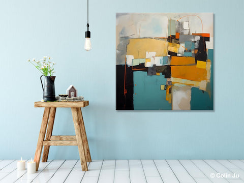 Contemporary Canvas Art for Living Room, Modern Acrylic Paintings, Original Modern Paintings, Extra Large Abstract Paintings on Canvas-artworkcanvas