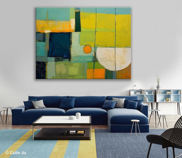 Contemporary Acrylic Paintings, Hand Painted Original Canvas Wall Art, Large Canvas Art Painting for Bedroom, Huge Modern Abstract Paintings-artworkcanvas