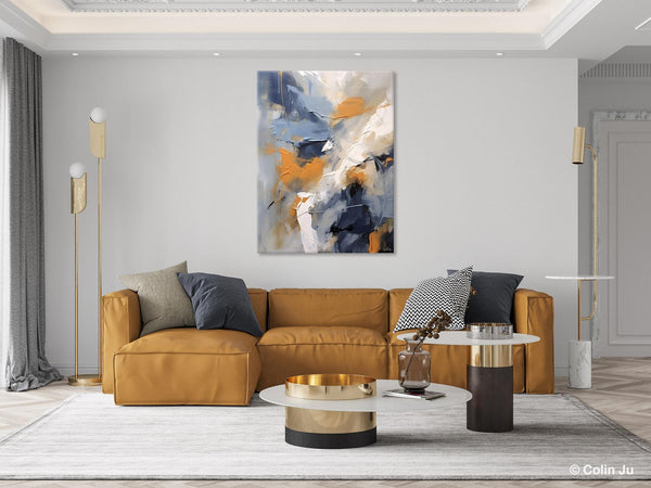 Contemporary Acrylic Paintings on Canvas, Large Wall Art Paintings for Bedroom, Oversized Abstract Wall Art Paintings, Original Abstract Art-artworkcanvas