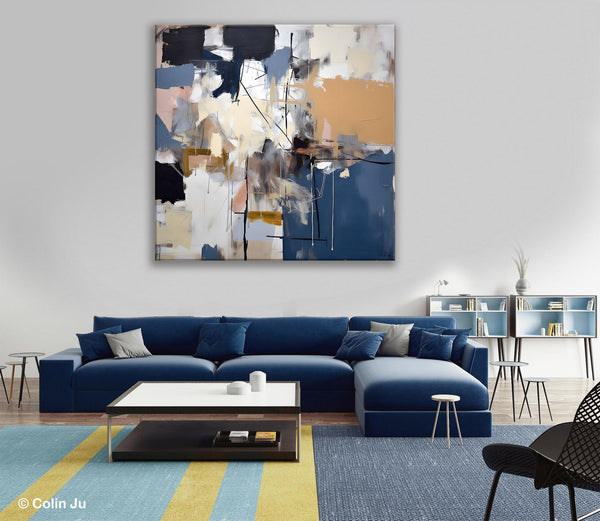 Extra Large Canvas Paintings for Living Room, Original Modern Abstract Artwork, Modern Canvas Art Paintings, Abstract Wall Art for Sale-artworkcanvas