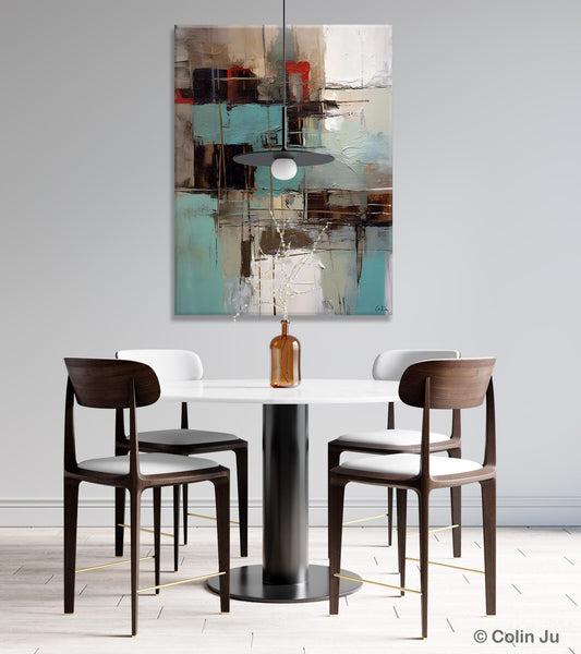 Original Canvas Art, Contemporary Acrylic Painting on Canvas, Large Wall Art Painting for Bedroom, Oversized Modern Abstract Wall Paintings-artworkcanvas