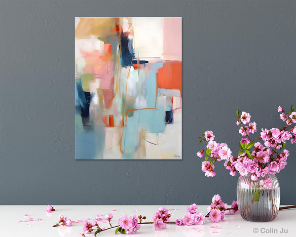 Large Wall Art Painting for Bedroom, Oversized Abstract Wall Art Paintings, Original Modern Artwork, Contemporary Acrylic Painting on Canvas-artworkcanvas
