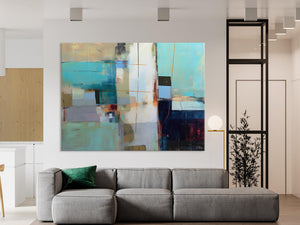 Hand Painted Original Canvas Wall Art, Large Canvas Art Painting for Bedroom, Huge Modern Abstract Paintings, Contemporary Acrylic Paintings-artworkcanvas