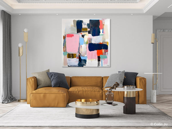 Modern Original Abstract Wall Art, Contemporary Canvas Art, Canvas Paintings, Large Abstract Art for Bedroom, Simple Modern Acrylic Artwork-artworkcanvas