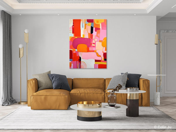 Large Modern Canvas Artwork, Original Wall Art Paintings, Large Paintings for Bedroom, Hand Painted Canvas Art, Acrylic Painting on Canvas-artworkcanvas