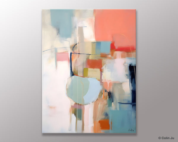 Large Modern Paintings, Original Abstract Canvas Art, Large Wall Painting for Bedroom, Hand Painted Canvas Art, Acrylic Painting on Canvas-artworkcanvas