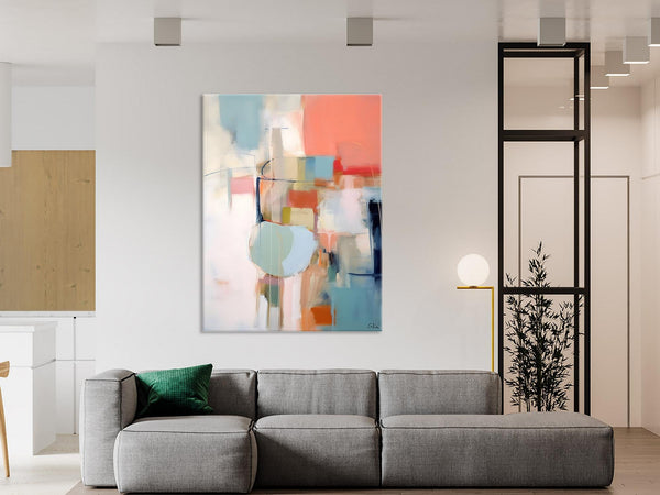 Large Modern Paintings, Original Abstract Canvas Art, Large Wall Painting for Bedroom, Hand Painted Canvas Art, Acrylic Painting on Canvas-artworkcanvas