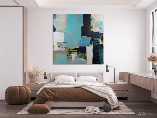 Original Abstract Wall Art, Contemporary Canvas Art, Simple Canvas Paintings, Large Abstract Art for Bedroom, Modern Acrylic Art for Sale-artworkcanvas
