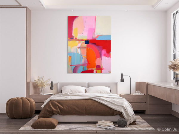 Contemporary Abstract Paintings on Canvas, Oversized Abstract Wall Art Paintings, Large Wall Paintings for Bedroom, Original Abstract Art-artworkcanvas