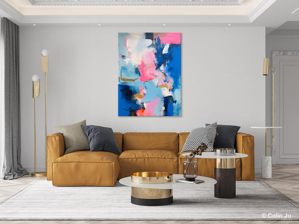 Large Abstract Painting for Bedroom, Oversized Canvas Wall Art Paintings, Original Modern Artwork, Contemporary Acrylic Painting on Canvas-artworkcanvas