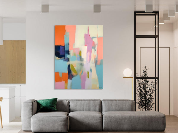 Large Modern Canvas Art for Bedroom, Original Wall Art Paintings, Large Paintings for Sale, Hand Painted Canvas Art, Acrylic Art on Canvas-artworkcanvas