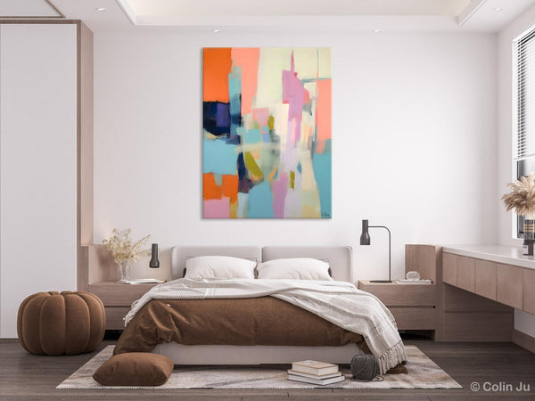 Large Modern Canvas Art for Bedroom, Original Wall Art Paintings, Large Paintings for Sale, Hand Painted Canvas Art, Acrylic Art on Canvas-artworkcanvas