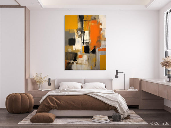 Oversized Abstract Art Paintings, Original Canvas Artwork, Large Wall Art Painting for Dining Room, Contemporary Acrylic Painting on Canvas-artworkcanvas