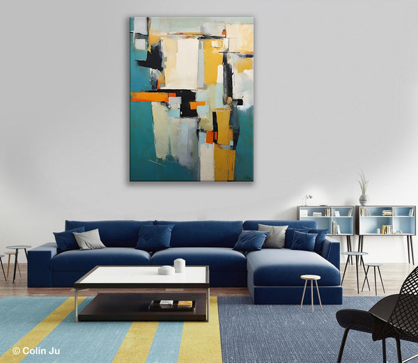 Heavy Texture Paintings, Large Original Wall Art Painting for Bedroom, Large Modern Canvas Paintings, Acrylic Paintings on Canvas-artworkcanvas