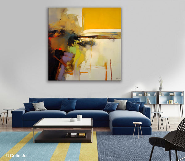 Large Abstract Art for Bedroom, Modern Acrylic Art, Modern Original Abstract Art, Simple Canvas Paintings for Sale, Contemporary Canvas Art-artworkcanvas