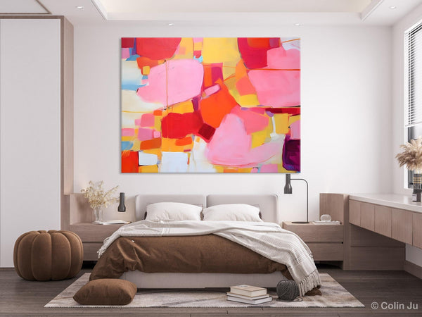 Original Modern Artwork, Large Wall Art Painting for Bedroom, Oversized Abstract Wall Art Paintings, Contemporary Acrylic Painting on Canvas-artworkcanvas