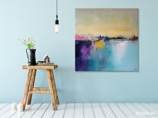 Original Abstract Wall Art, Simple Canvas Art, Large Canvas Paintings for Living Room, Large Abstract Artwork, Modern Acrylic Art for Sale-artworkcanvas