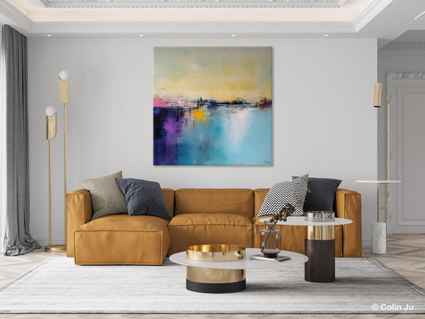 Original Abstract Wall Art, Simple Canvas Art, Large Canvas Paintings for Living Room, Large Abstract Artwork, Modern Acrylic Art for Sale-artworkcanvas
