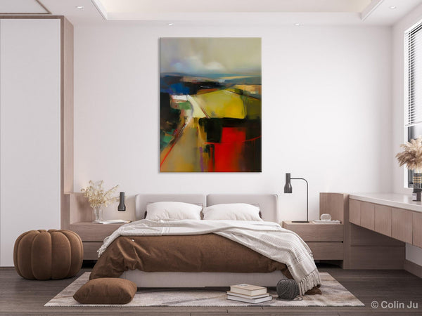 Oversized Abstract Wall Art Paintings, Large Wall Paintings for Bedroom, Contemporary Abstract Paintings on Canvas, Original Abstract Art-artworkcanvas