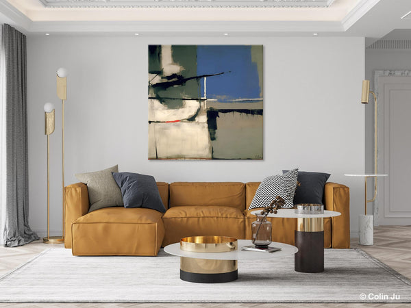 Original Abstract Art for Living Room, Contemporary Wall Art on Canvas, Extra Large Abstract Art for Bedroom, Modern Acrylic Art for Sale-artworkcanvas