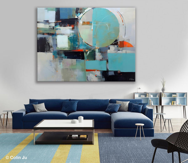 Extra Large Modern Canvas Paintings, Hand Painted Canvas Art, Large Original Wall Art Painting for Bedroom, Acrylic Paintings on Canvas-artworkcanvas
