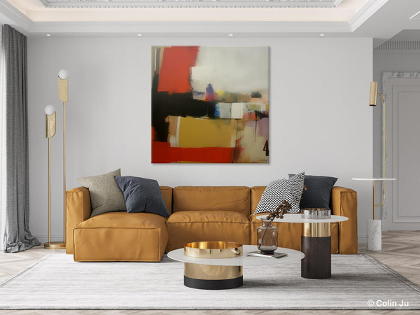 Modern Original Abstract Art, Canvas Paintings for Sale, Large Wall Art for Bedroom, Geometric Modern Acrylic Art, Contemporary Canvas Art-artworkcanvas