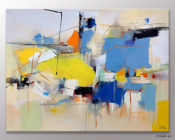 Large Canvas Art for Sale, Original Abstract Art Paintings, Hand Painted Canvas Art, Acrylic Painting on Canvas, Large Painting for Bedroom-artworkcanvas