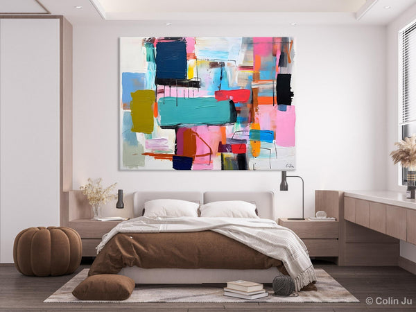 Original Abstract Art Paintings, Hand Painted Canvas Art, Acrylic Painting on Canvas, Large Canvas Art for Sale, Large Painting for Bedroom-artworkcanvas