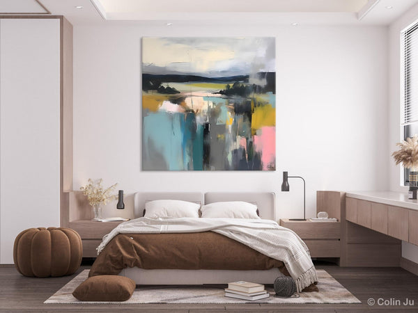 Contemporary Canvas Art, Original Modern Wall Art, Modern Acrylic Artwork, Modern Canvas Paintings, Large Abstract Painting for Bedroom-artworkcanvas