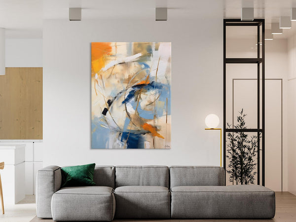 Modern Acrylic Paintings, Large Paintings for Living Room, Contemporary Wall Art Paintings, Hand Painted Canvas Art, Original Abstract Art-artworkcanvas
