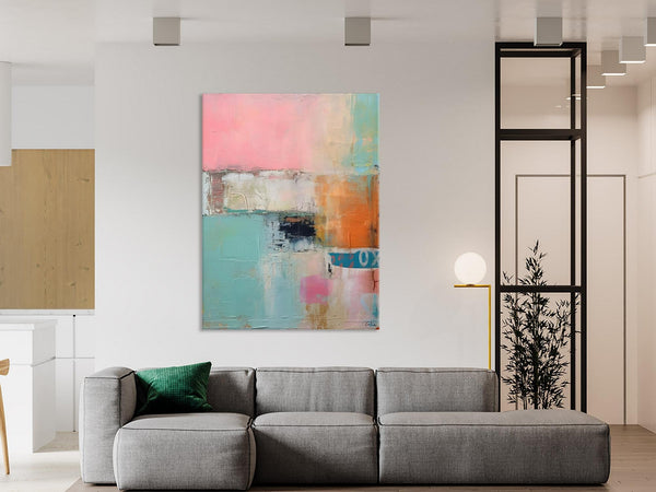 Canvas Paintings for Dining Room, Oversized Modern Wall Art, Acrylic Painting on Canvas, Contemporary Paintings, Original Abstract Paintings-artworkcanvas