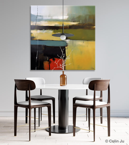 Large Abstract Painting for Bedroom, Original Modern Wall Art Paintings, Modern Acrylic Paintings, Huge Contemporary Canvas Paintings-artworkcanvas