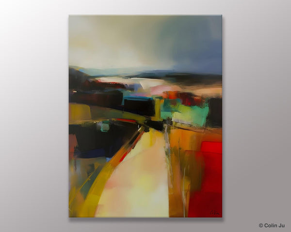 Original Landscape Paintings, Acrylic Painting on Canvas, Extra Large Paintings for Bedroom, Modern Paintings, Large Contemporary Wall Art-artworkcanvas