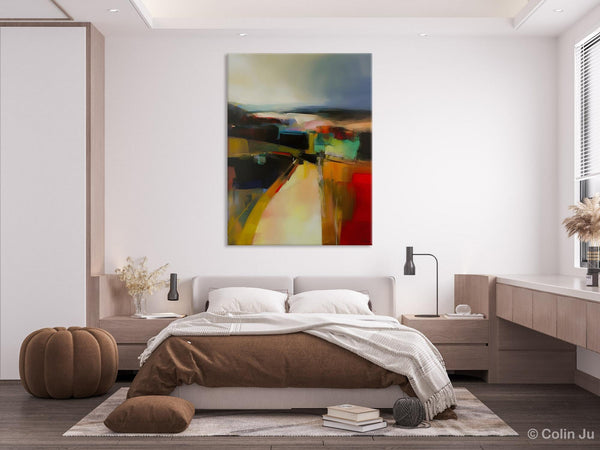 Original Landscape Paintings, Acrylic Painting on Canvas, Extra Large Paintings for Bedroom, Modern Paintings, Large Contemporary Wall Art-artworkcanvas