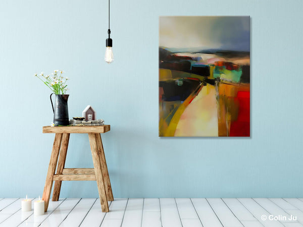 Original Landscape Paintings, Acrylic Painting on Canvas, Extra Large Paintings for Bedroom, Modern Paintings, Large Contemporary Wall Art-artworkcanvas