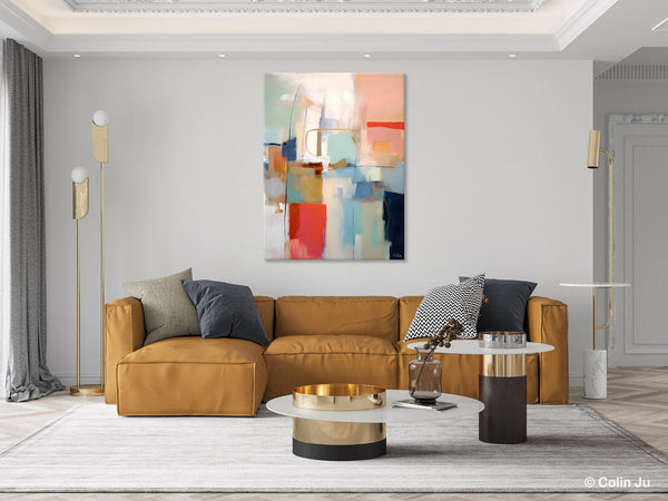 Contemporary Acrylic Painting on Canvas, Large Wall Art Painting for Living Room, Original Canvas Art, Modern Abstract Wall Paintings-artworkcanvas