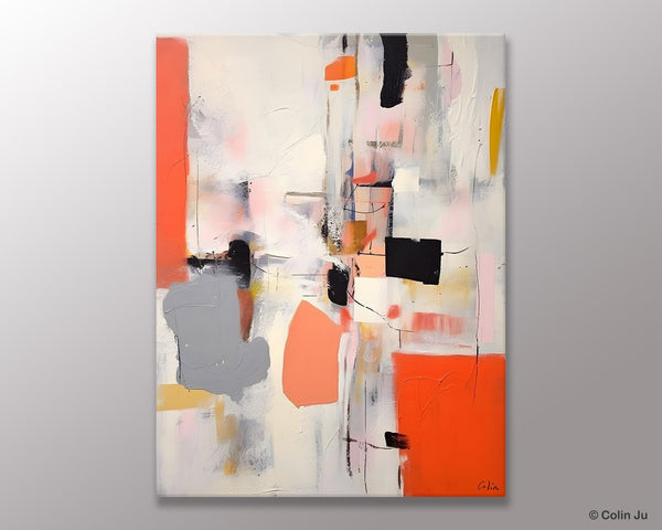 Acrylic Painting on Canvas, Contemporary Painting, Canvas Paintings for Dining Room, Extra Large Modern Wall Art, Original Abstract Painting-artworkcanvas