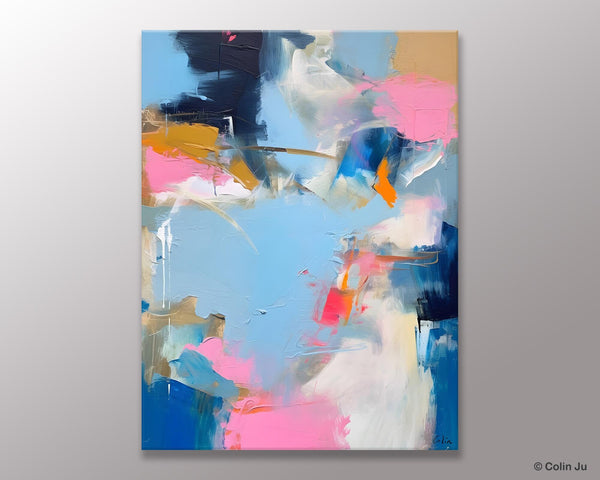 Large Modern Canvas Wall Paintings, Original Abstract Art, Large Wall Art Painting for Living Room, Contemporary Acrylic Painting on Canvas-artworkcanvas