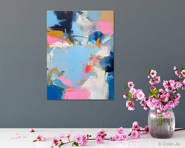Large Modern Canvas Wall Paintings, Original Abstract Art, Large Wall Art Painting for Living Room, Contemporary Acrylic Painting on Canvas-artworkcanvas